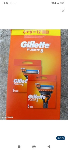 Gillette fusion lames de - gillette,