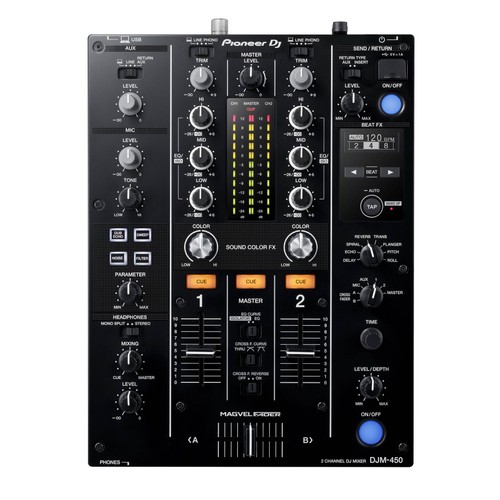 Pioneer djm 450 - pioneer, 2-channel