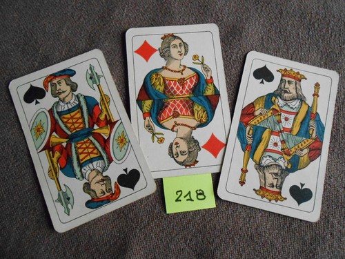Ancien jeu de - cartes,