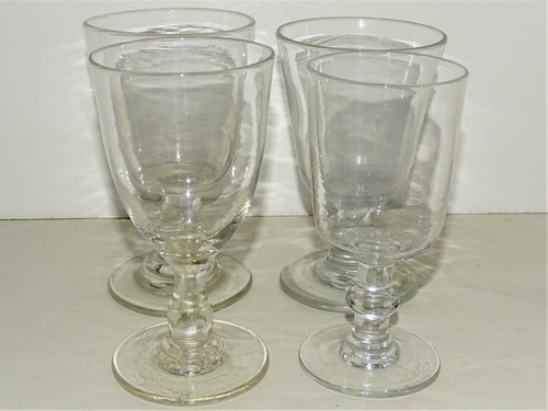 Verres pieds verre - 4,