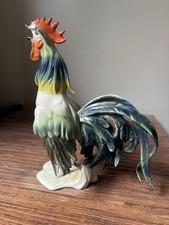 COQ EN PORCELAINE DE SAXE