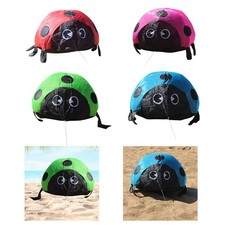 Décoration de coccinelle gonflable à vent, ornement de coccinelle sur le