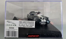 Slot NINCO 1/32 - JAGUAR TYPE E Roaster - VERT ANGLAIS - N°7 - ÉTAT NEUF