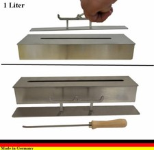 1 litre de brûleur éthanol Inox, pour l éthanol et gel des cheminées Caminetti
