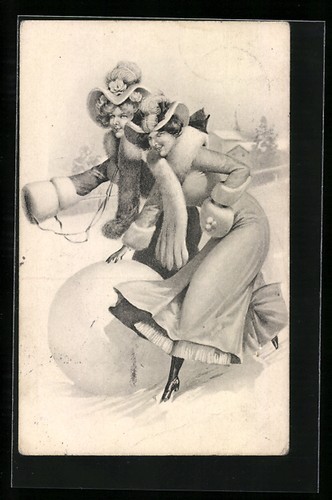 Carte postale artiste - postale, d'artiste
