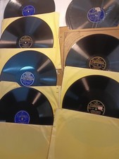Lot de 7 disques 78 tours – Chanson française / Variété / Opérette – Années...