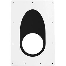 Pénétration de toit étanche à l'air 160 mm plaque de bardage 0-55 gr - RAL9010