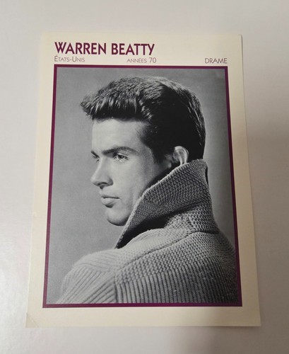 Carte fiche acteur - acteur, edition