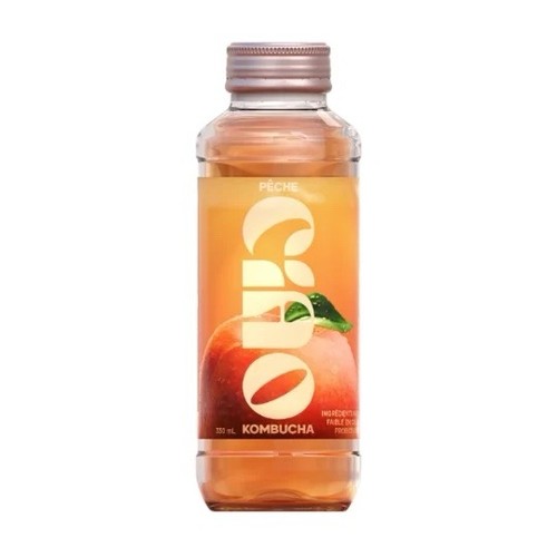 Kombucha saveur pêche ciao - kombucha,