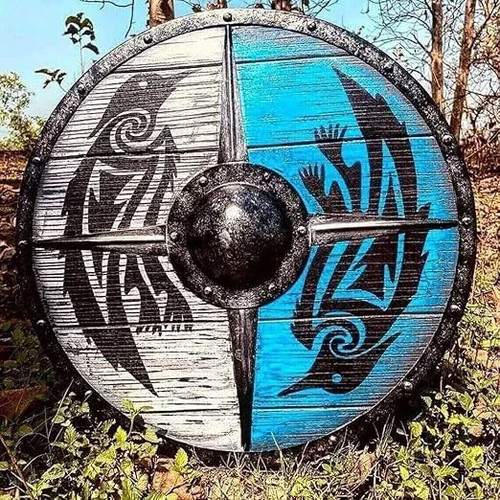 Bouclier viking médiéval