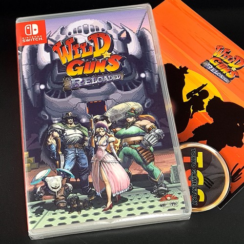 Wild guns reloaded postcard - guns,