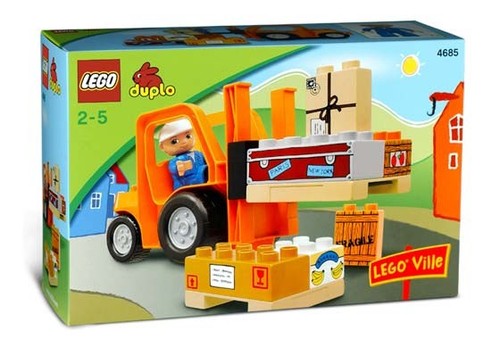 Lego duplo 4685 chariot - 4685, le