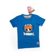 T-Shirt Bobby bolt Scram Bleu Taille Enfant 146/152