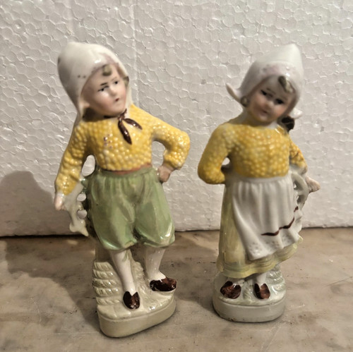 Anciennes figurines couple