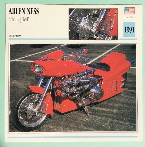 Arlen ness the big red - red, 1991