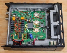 YAESU FT-897D PARTS FINAL PA UNIT WITH CASE/HEAT SINK, FANS RF CONNECTORS 008880