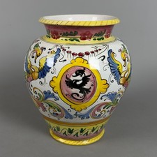 Pot Maiolica Deruta Peinture
