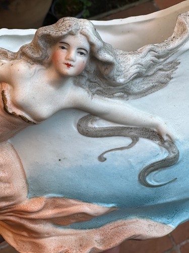 Ancien biscuit porcelaine la - ancien,