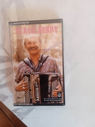 Cassette audio serge berry - cassette,