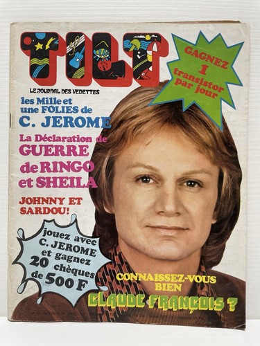 Revue tilt claude françois - revue,