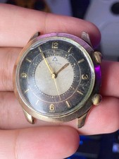 Rare Jaeger Le Coultre Memovox Alarm Mens Wrist Watch, Needs Service 