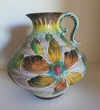 Grand vase en faïence de