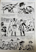 Planche Originale De Marcello Rintintin Année 1960/Pif