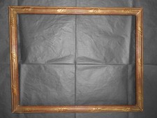 Ancien Cadre Doré Bois Style