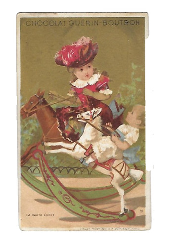 Ancien chromo pub chocolat - pub,