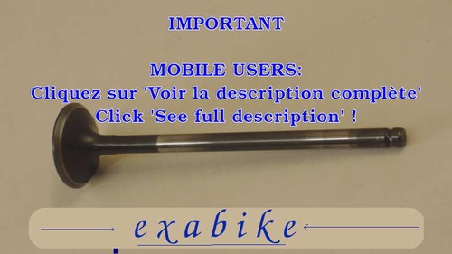 Soupape admission pour - d'admission,