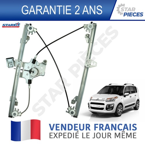 Leve vitre avant gauche sans - vitre,