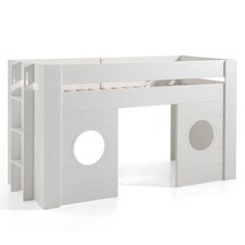 Lit Combiné Enfant "Freya" 90x200cm Blanc