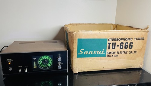 Vintage sansui 666 analog - tu-666,