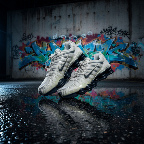 Nike shox light bone - light,