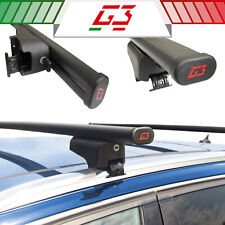 Acier Noir Barres de toit pour