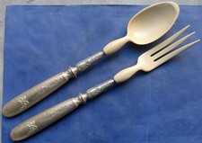 COUVERTS à SALADE XIXème en