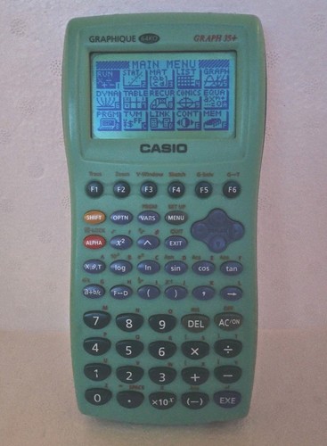 Casio graph calculatrice - casio, 35+