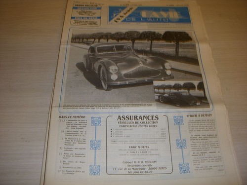Lva vie auto 84 20 - vie, l'auto