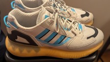 Adidas ZX 5K Boost Grey Sky Rush Men's Running Shoes Sneakers Size 10.5