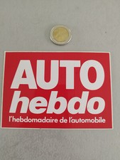 AUTO WEEKLY L WEEKLY CAR STICKER/STICKER