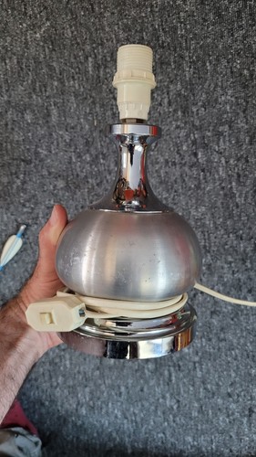 Lampe vintage alu brossé - vintage,