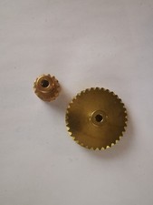 MECCANO HELICAL SPROCKET SET + COIL WHEEL ref 211a+211b