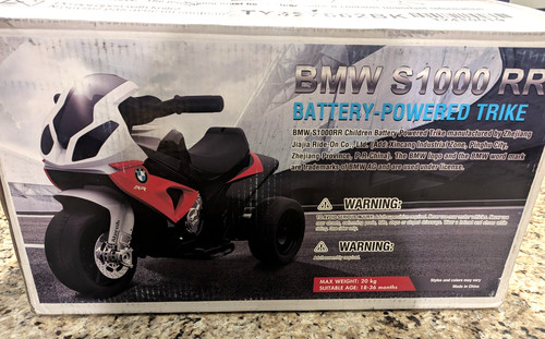 Bmw s1000 battery powered - bmw,