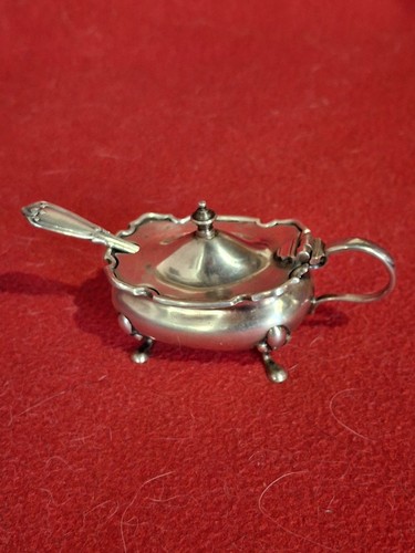 Moutardier argent massif - argent, 925