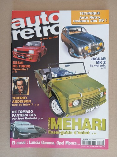 Auto retro 199 1997 - auto, n°199