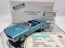 DANBURY MINT 1967 PONTIAC GTO CONVERTIBLE **VERY RARE/READ DESCRIPTION/BOX KEPT 