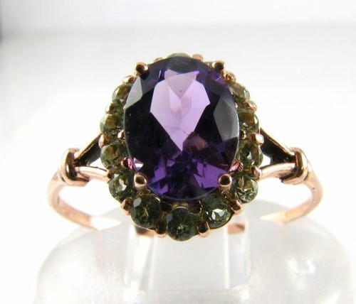 Bague art déco lush - bague, 9k
