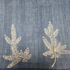 Ancien écusson tissu coton