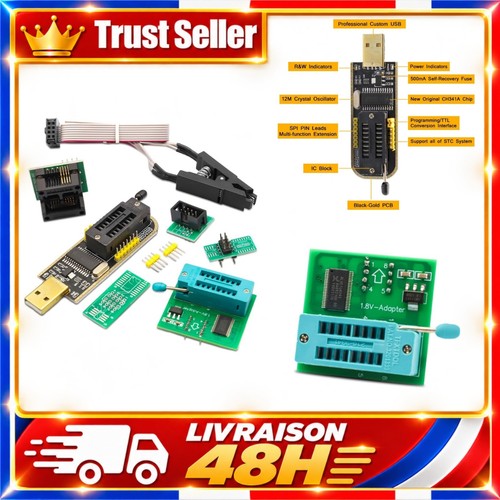 Programmateur usb ch341a - ch341a, bios