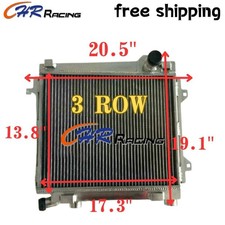 3Row Aluminum Radiator For